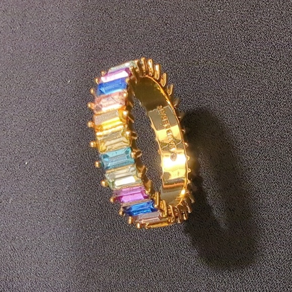 BaubleBar Mini Alidia Ring- Blue Ombre - Picture 3 of 4